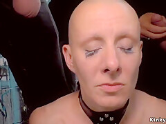 German Slaves Humiliated In Public